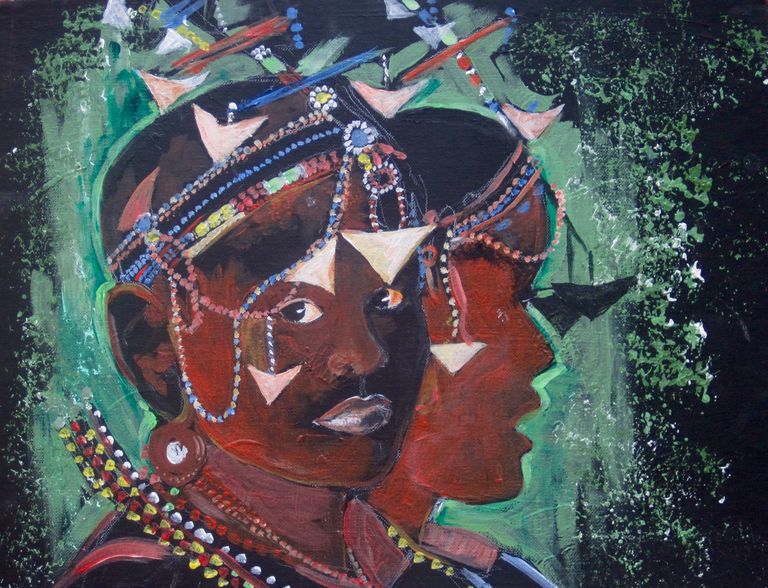 massai girl