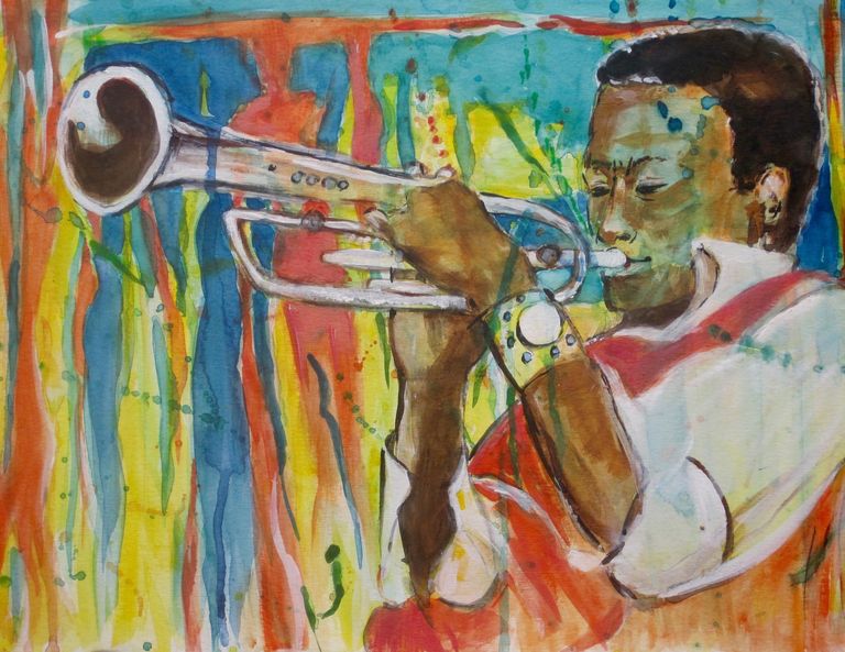 Trumpet player