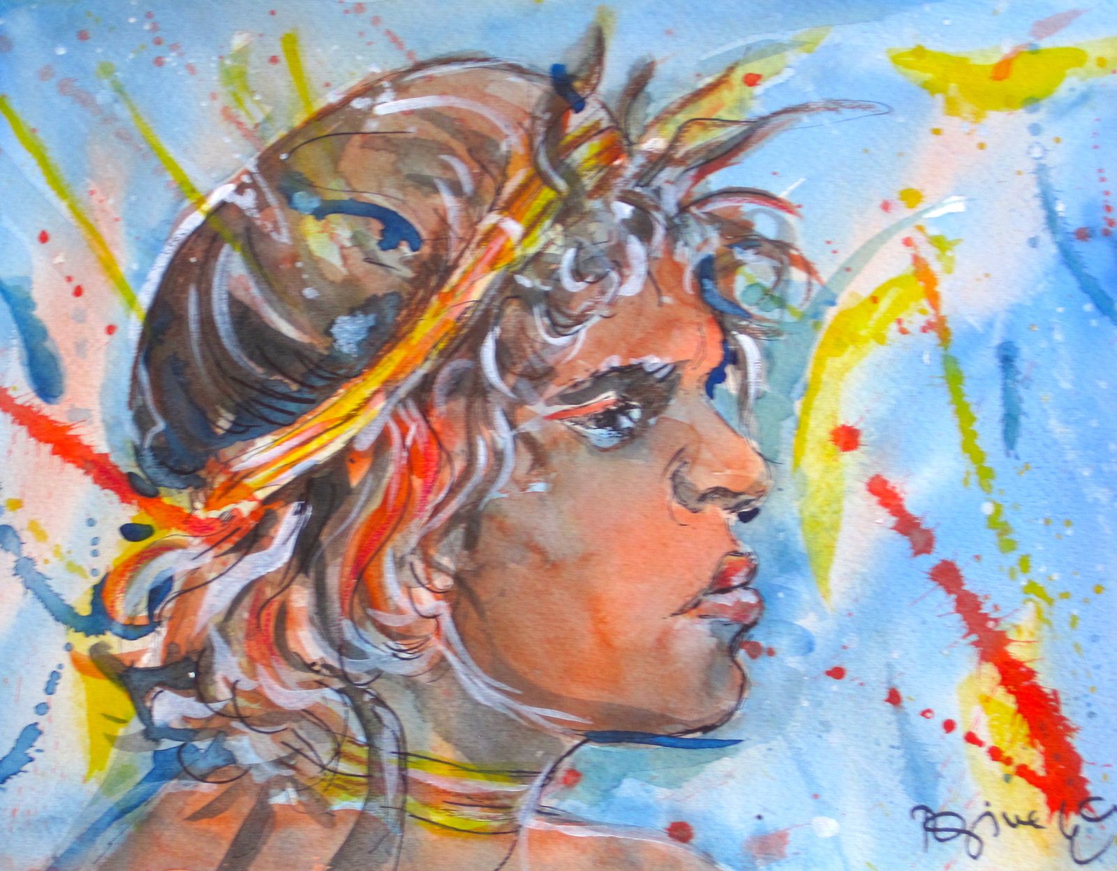 young aborigene