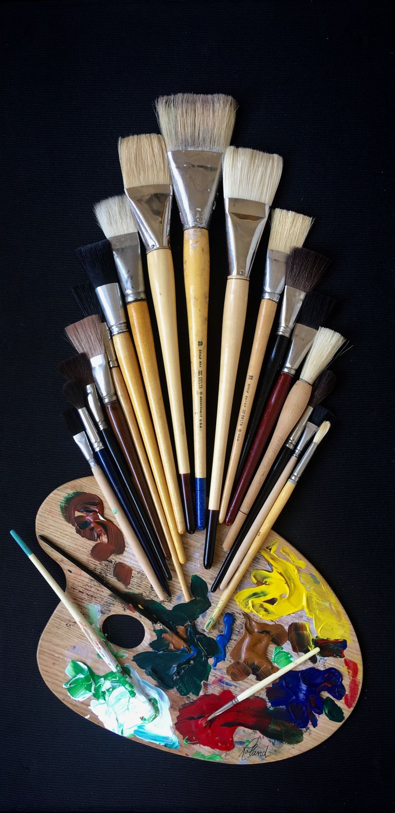 Brushes Tell the Story