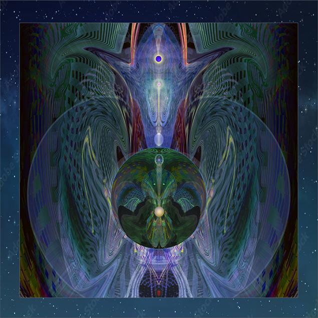 Celestial guardian spirit of moon child