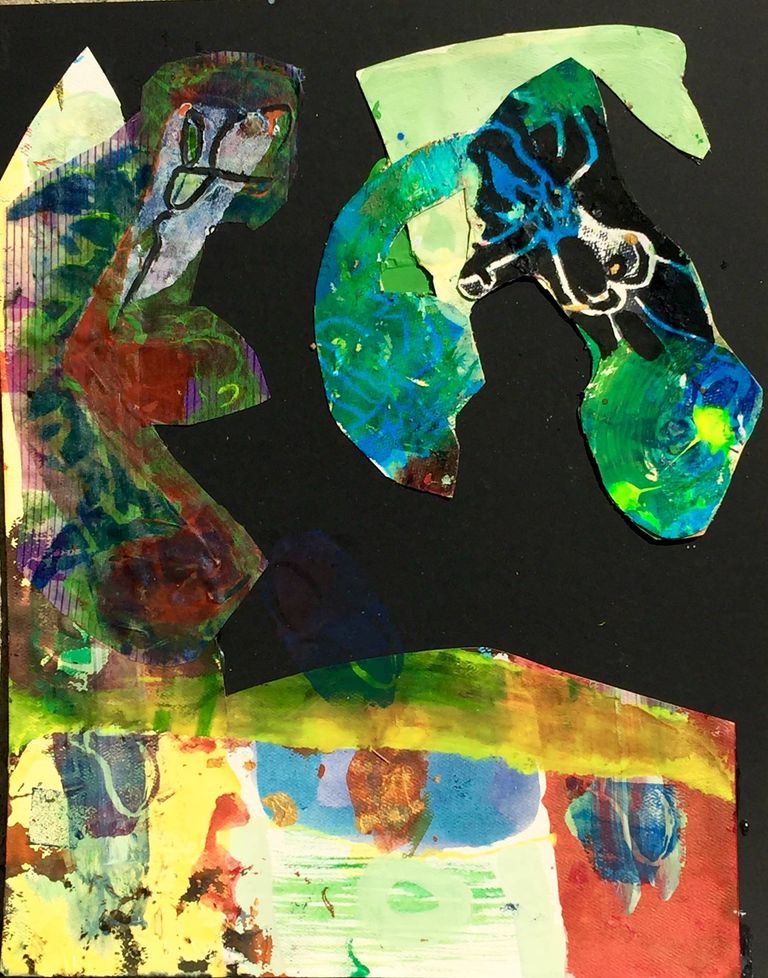 Nightscape with Hanging Fruit