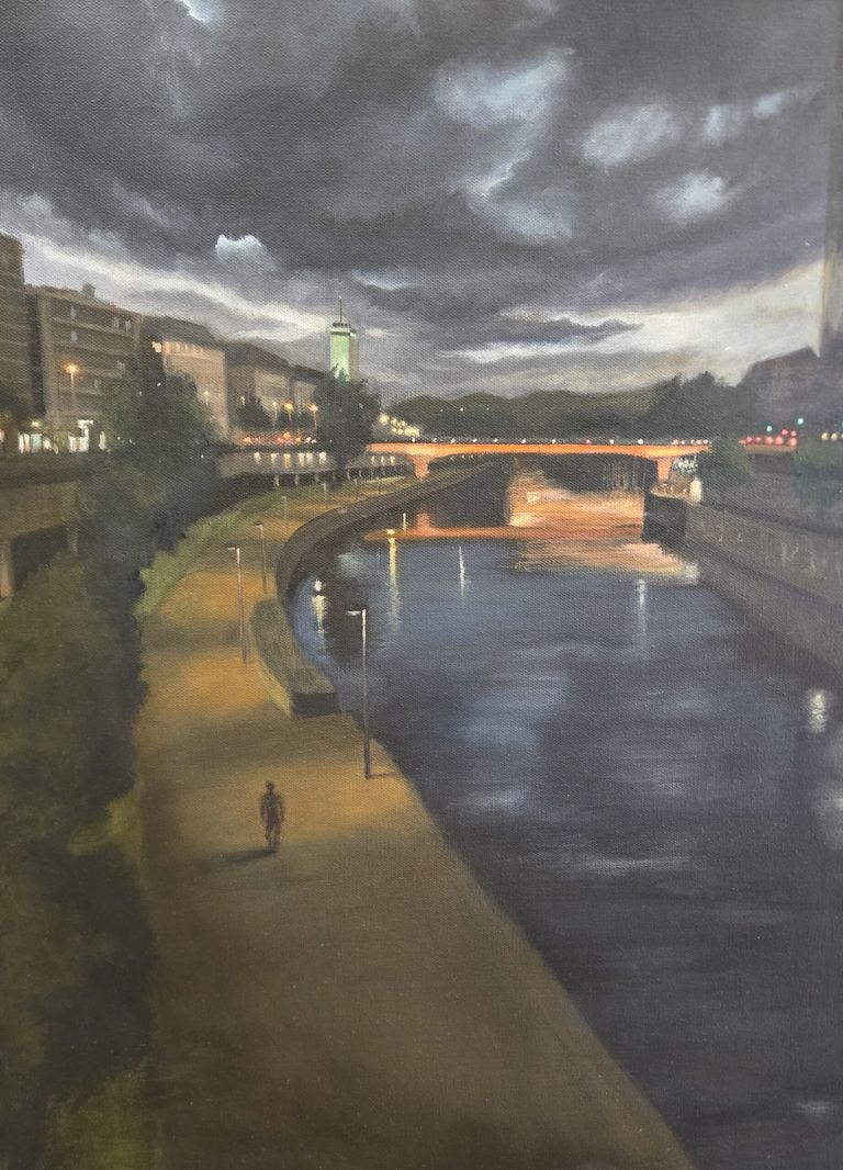 Vienna Evening -- by Robyn Friend