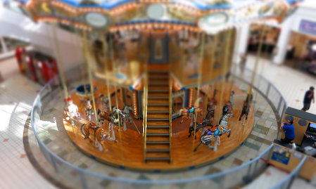 Carousel at the Mall
