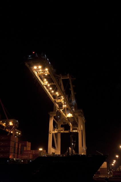 Shipping Crane Portof Long Beach