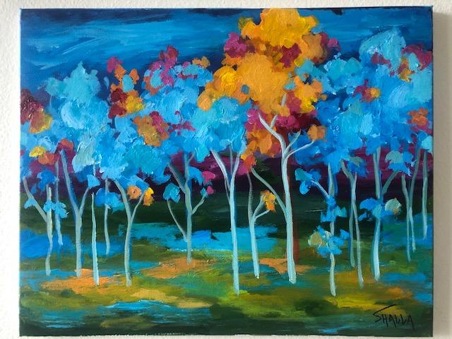 Spring blues