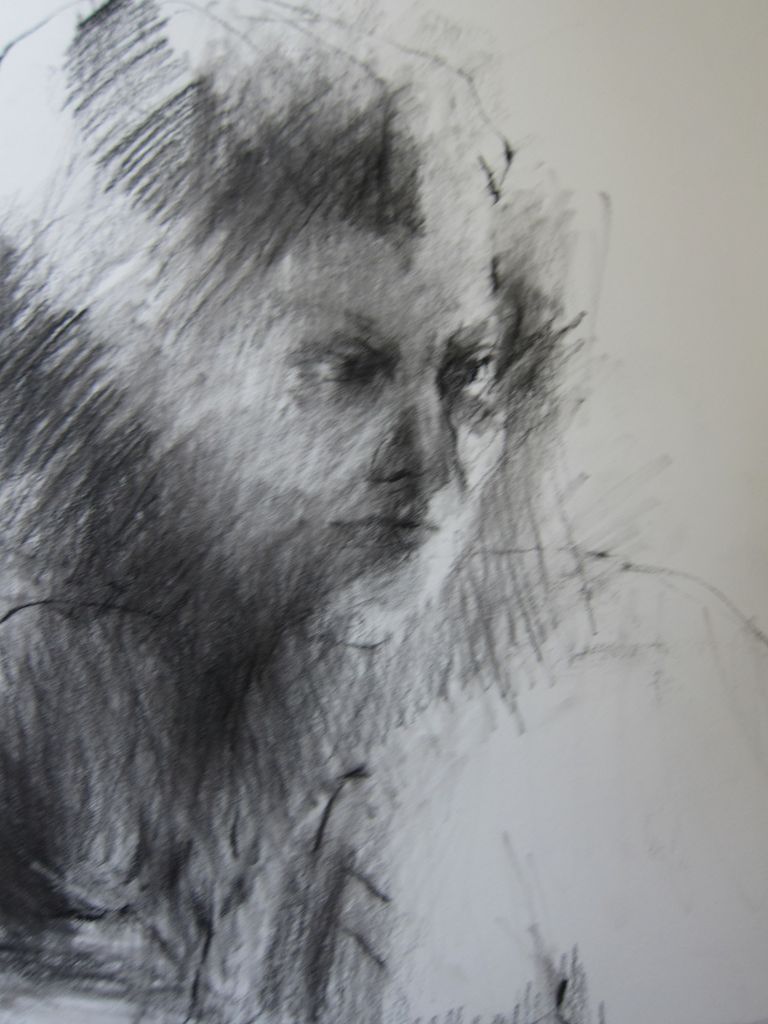 Head of a woman