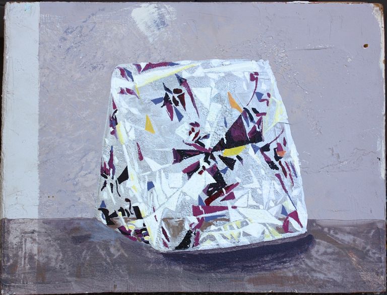 ‘Shango’ Cushion-cut Diamond on Wall