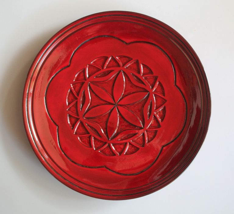 Flower of Life Plate 2