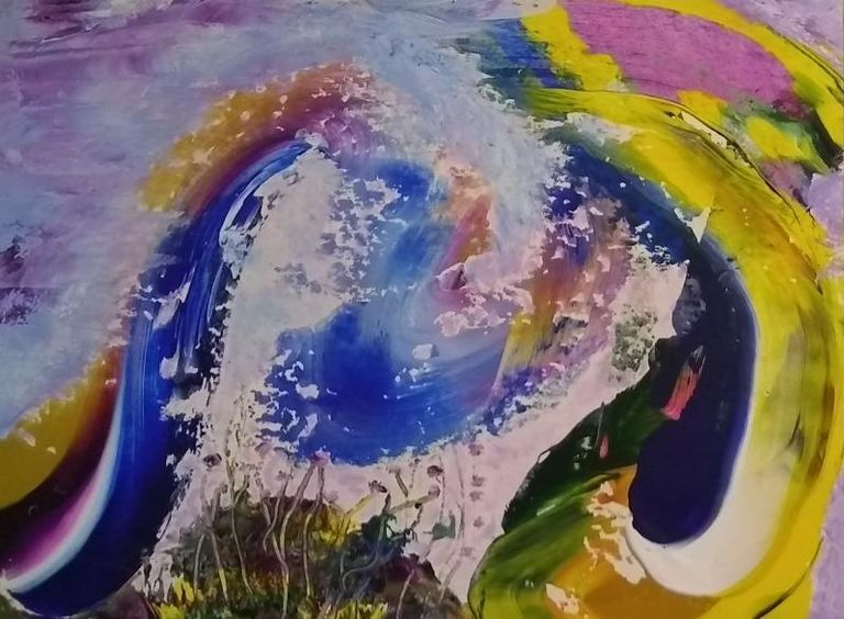 Auction Piece#32 Min Bid: 250 USD: On the Bottom of the Sea