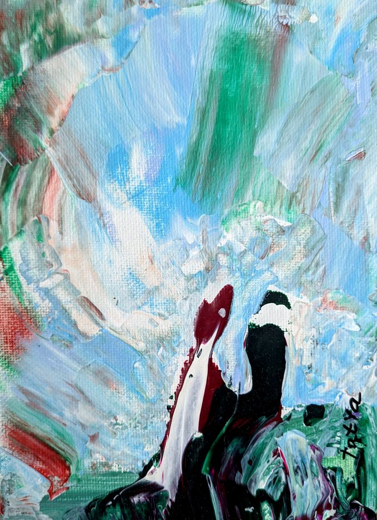 Polar Lights-1 Diptych