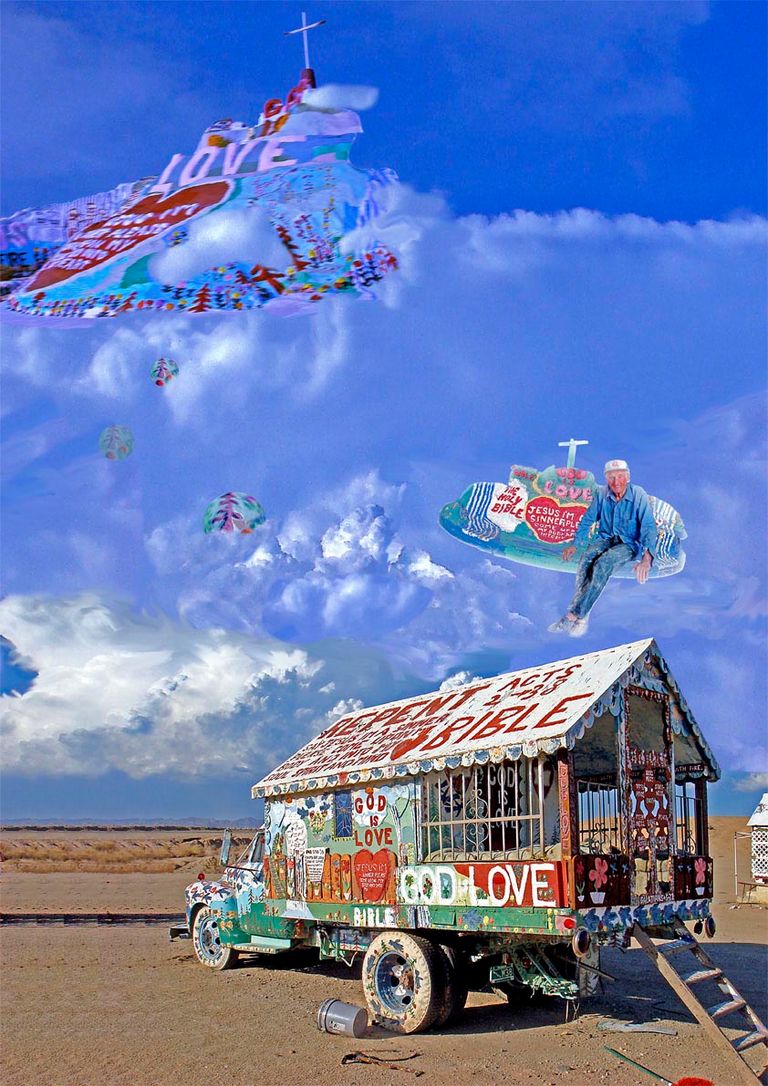 Ascent to Salvation Mountain