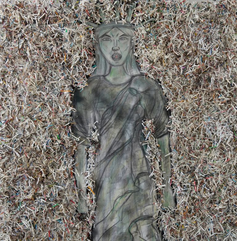 Lady Liberty Detail