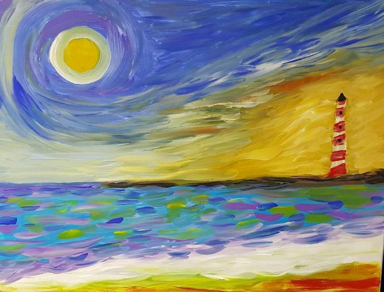 Lighthouseat Dusk