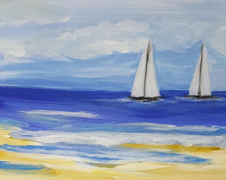 Two Sailboats