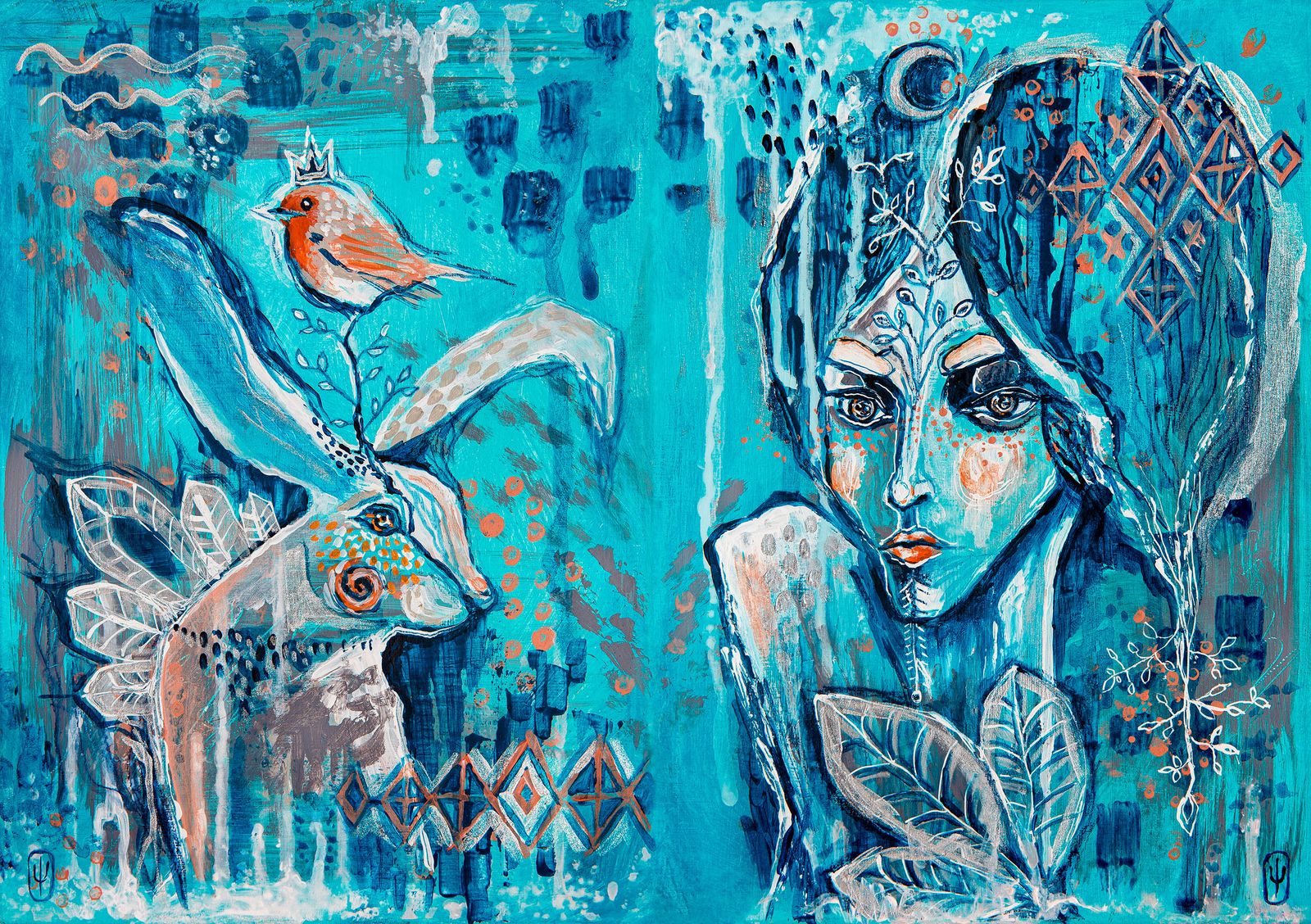 Ostara the Spring Goddess