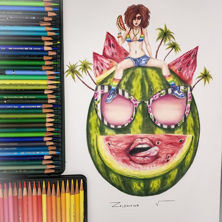 Watermelon sugar