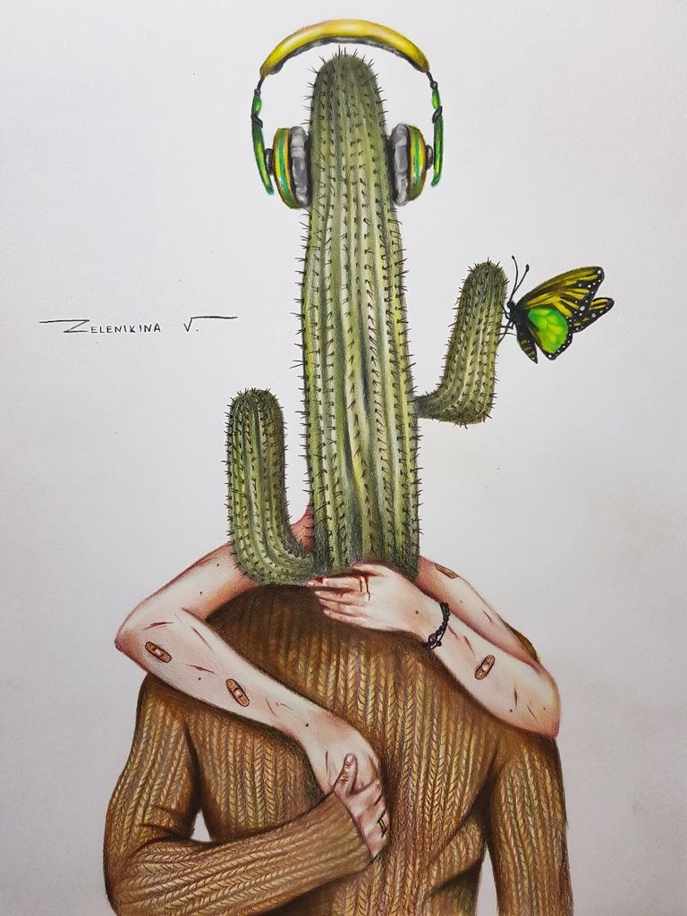 Without water