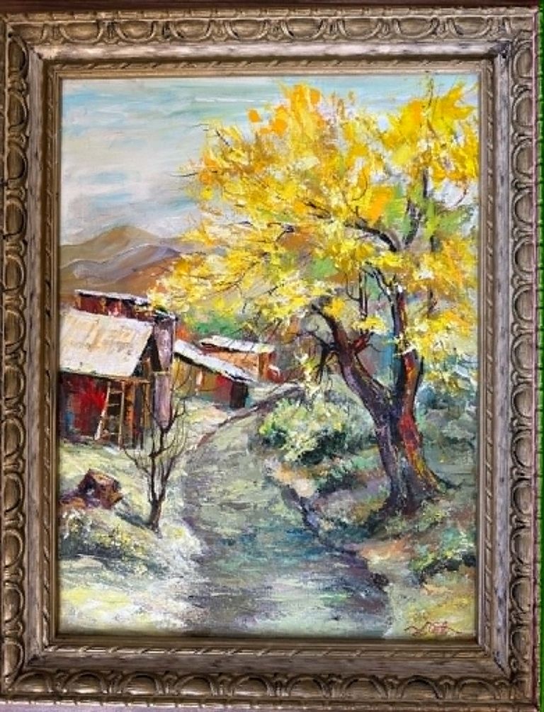 Autumn in Grandma’s Yard, by Ruzanna Vardanyan