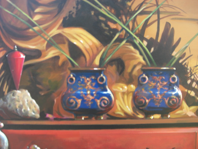 Blue Urns