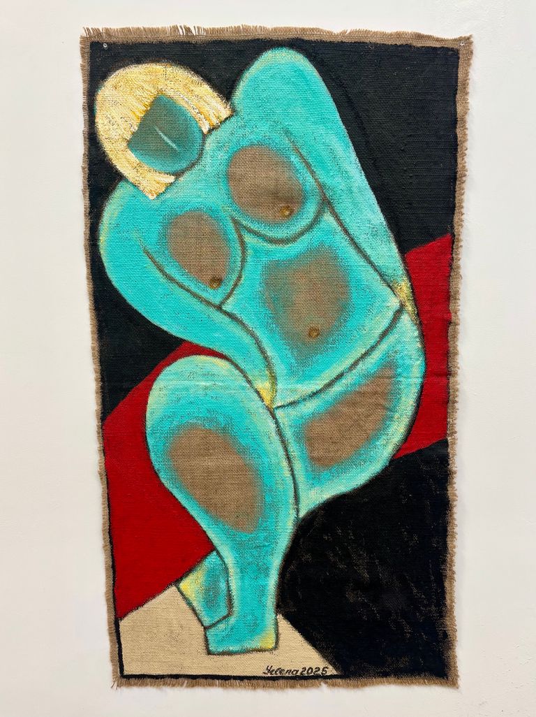Turquoise Nude