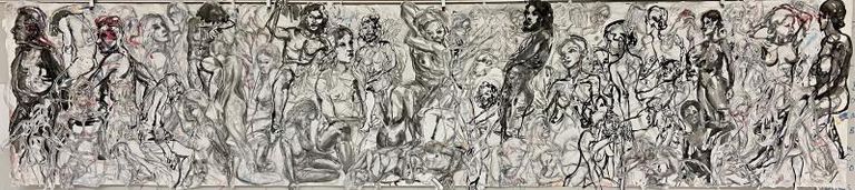 Human frieze long b