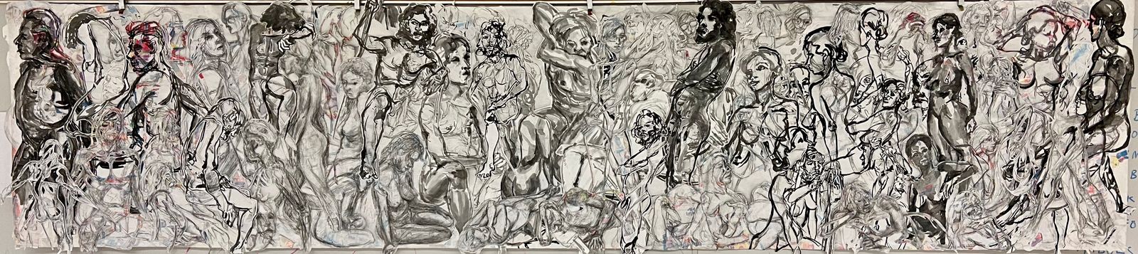 Human Frieze (long B)