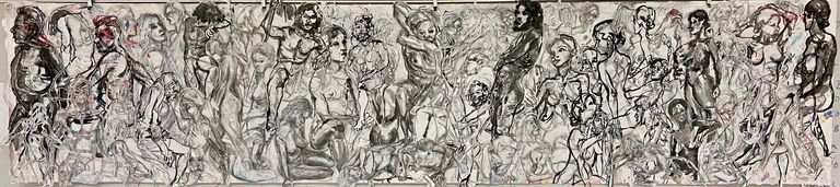 Human Frieze (long B)