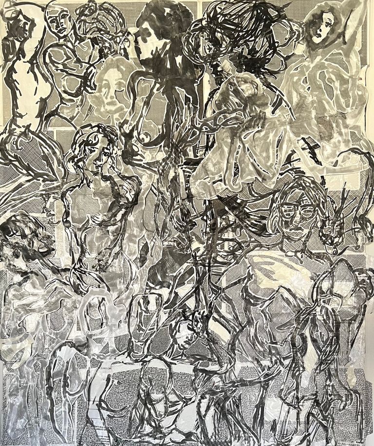 Women (grey envelope background))