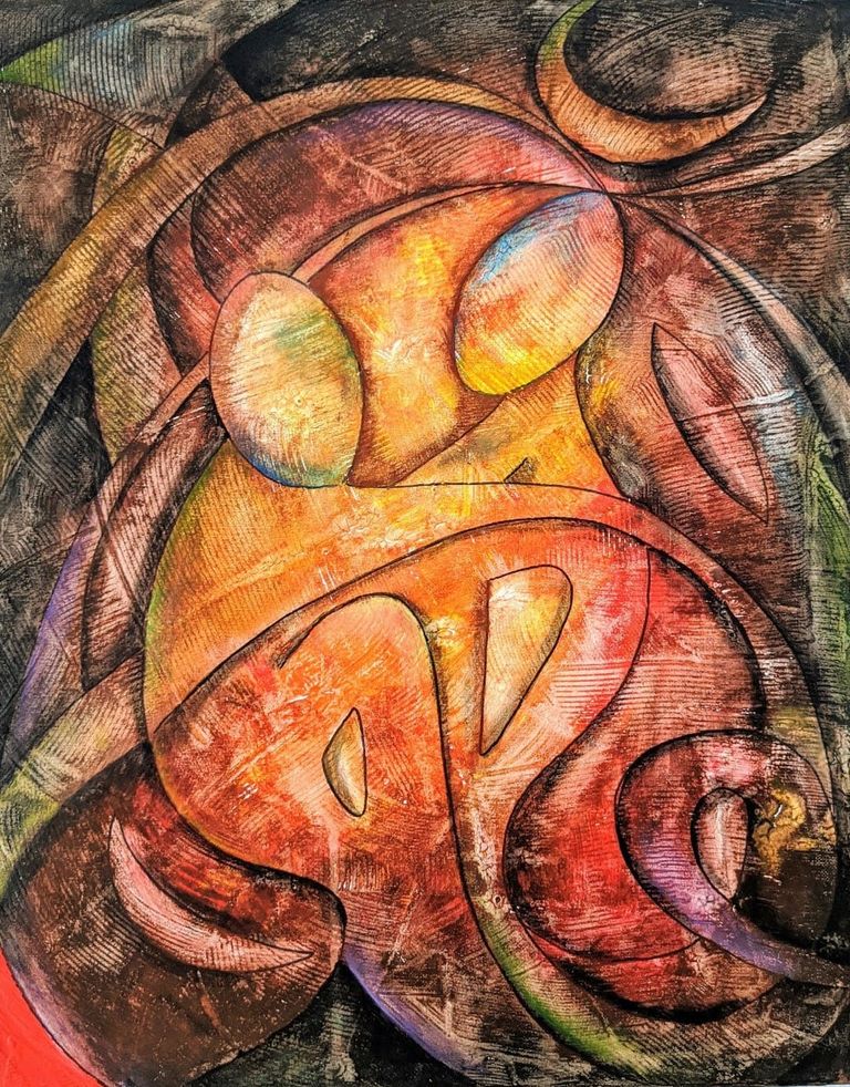 Orange Embrace