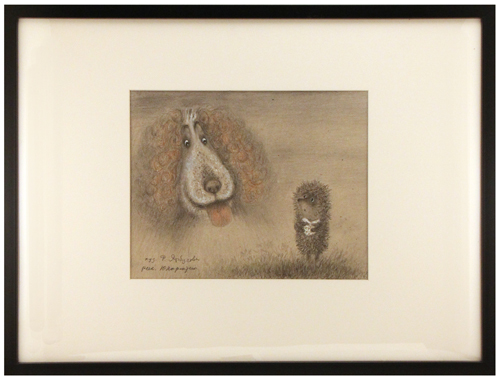 Hedgehog & Dog