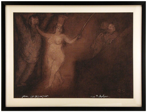 The Overcoat – Akakiy Akakievich & Nude Figure