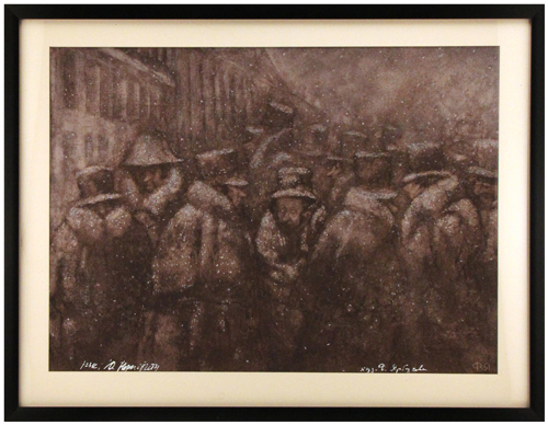 The Overcoat in a Crowd